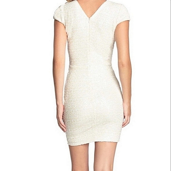 Dress The Population Zoe Sequin Cap Sleeve Mini Dress-Size Medium - Picture 3 of 17